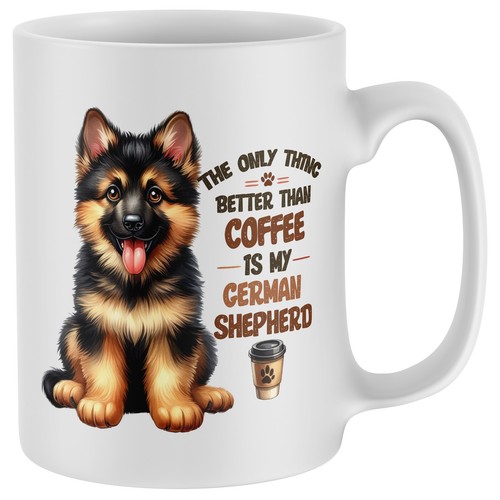 German shepherd mug - mug, only