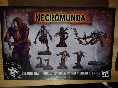 Necromunda delaque nacht ghul - necromunda, nacht-ghul