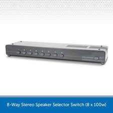 AV Link 8 Way Speaker Selector