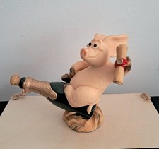 Handmade Piggin' Celebrations 1999  Vintage Decorative Pig Collectable Ornament