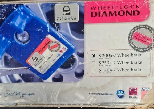 Caravan diamond wheel lock - wheel,