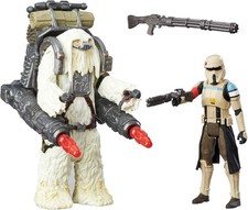 Star Wars Rogue One Articulated Figure Toy Scarif Stormtrooper & Squad Leader