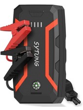 Car Battery Booster Jump Starter Power Pack, 12V Auto Battery Booster Pack,...