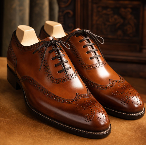 Mens handmade brown - mens,