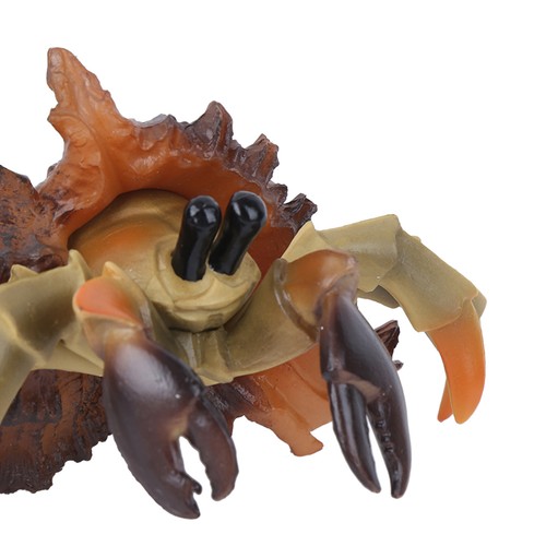 Realistic hermit crab - crab, plastic