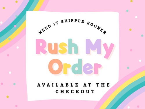 Personalised rainbow birthday - personalised,