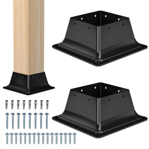4x4 post base - post, metal