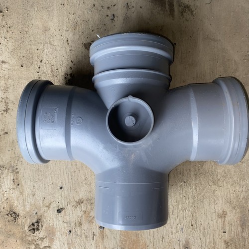 Osma soil pipe - double, branch
