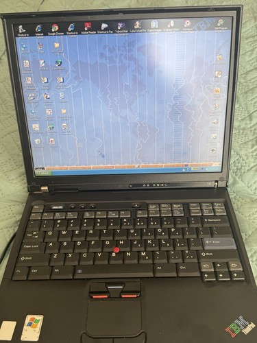 Vintage 2003 ibm thinkpad t41 - thinkpad,