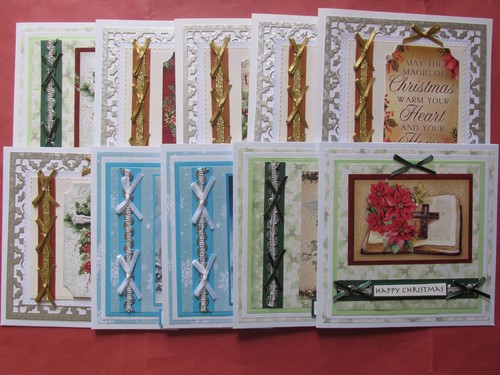 Pack handmade layered 6 - 3d, 6"