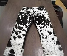 Cowhide Hair-On Pants Men's