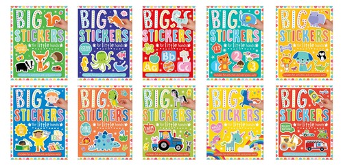 Big stickers for - for, hands