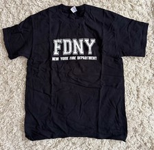 FDNY Firefighter T Shirt Adult Medium Fancy Dress Realistic Halloween