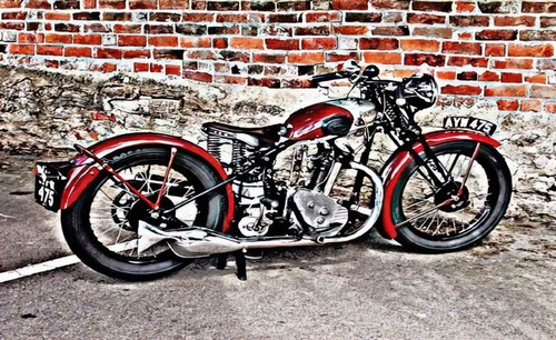 Photo motorbike panther - a4,