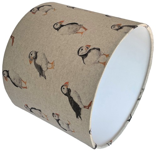 Puffin bird lampshade - puffin,