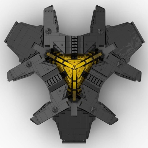 Custom moc 128542 spaceship - moc-128542,