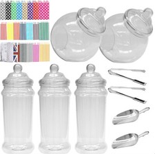 5 Large Jars Kit for Sweet