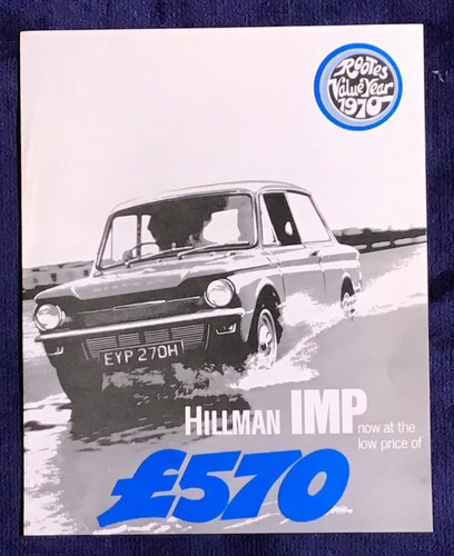 Hillman imp 570 sales - £570,