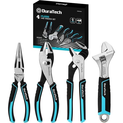 Duratech 4piece pliers set - duratech,