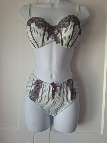 Womens bra set mint green - womens,