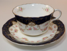 Coalport 5205/8 Cobalt Gilded