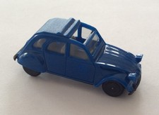 Herpa mini model car - Citroen 2CV 6 - length 42mm - made in W Germany