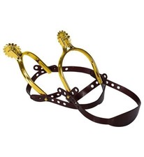 Cowboy Gold Spurs Fancy Dress