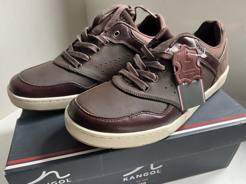Kangol brown leather - kangol,