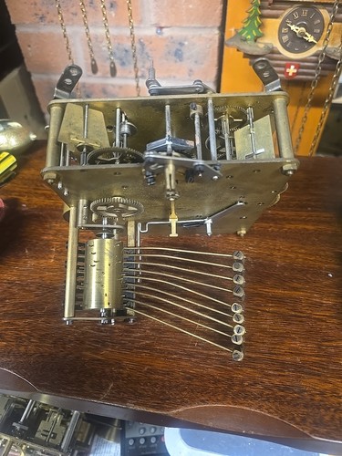 Antique anvil clock mechanism - antique,