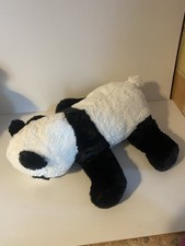 IKEA 12” Panda Plush Cuddly Soft Toy White Black Kramig