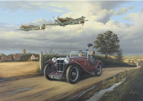 Car supermarine spitfire - car,