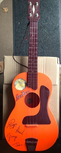 Beatles toy guitar original - guitar,