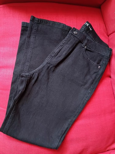 Ladies black jeans size - black,