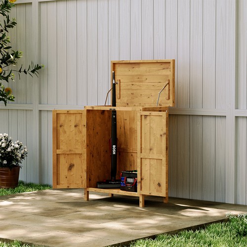 Wooden garden shed - wooden, tool