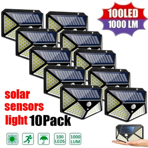Solar power 100 leds light - solar,
