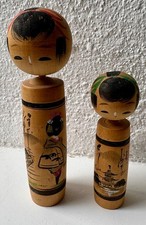 kokeshi vintage dolls Japan 