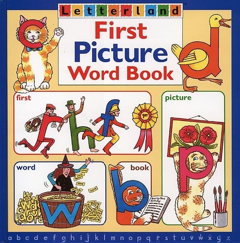 First picture word book - word,