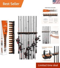 Compact V15 Fishing Rod Rack