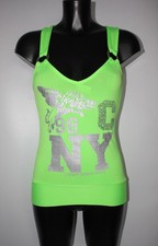 Ladies Racer Back Neon Green