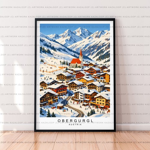 Obergurgl austria unframed - obergurgl,