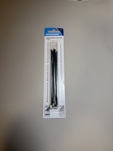 Scroll saw blades 24tpi - scroll, 10pk