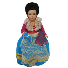 Vintage Souvenir Doll, Italian