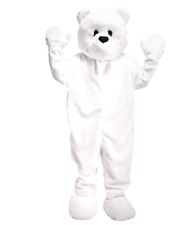 Polar Bear Christmas Mascot