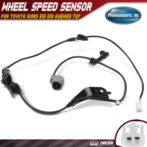 Abs wheel speed sensor - wheel, rear