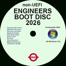 2 DVD Engineers Boot Disc