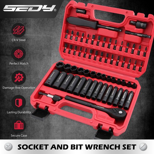 64pc drive impact socket - 64pc,