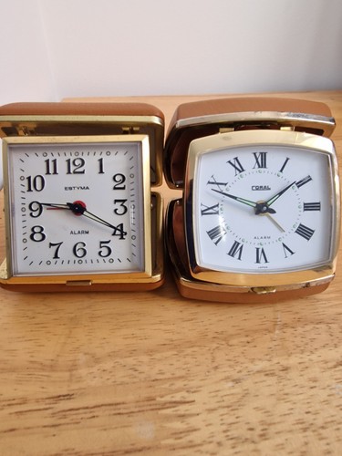 Vintage travel alarm clock 2 - travel,