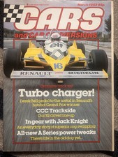 Cars and Car Conversions March