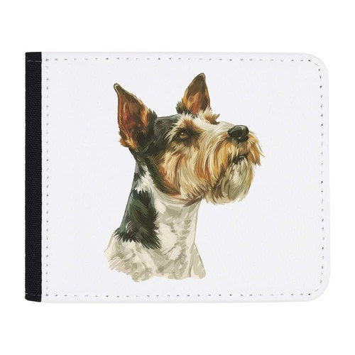 Wire fox terrier - terrier, portrait'