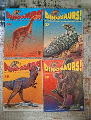 Dinosaurs magazine lot 4 - magazine, of
